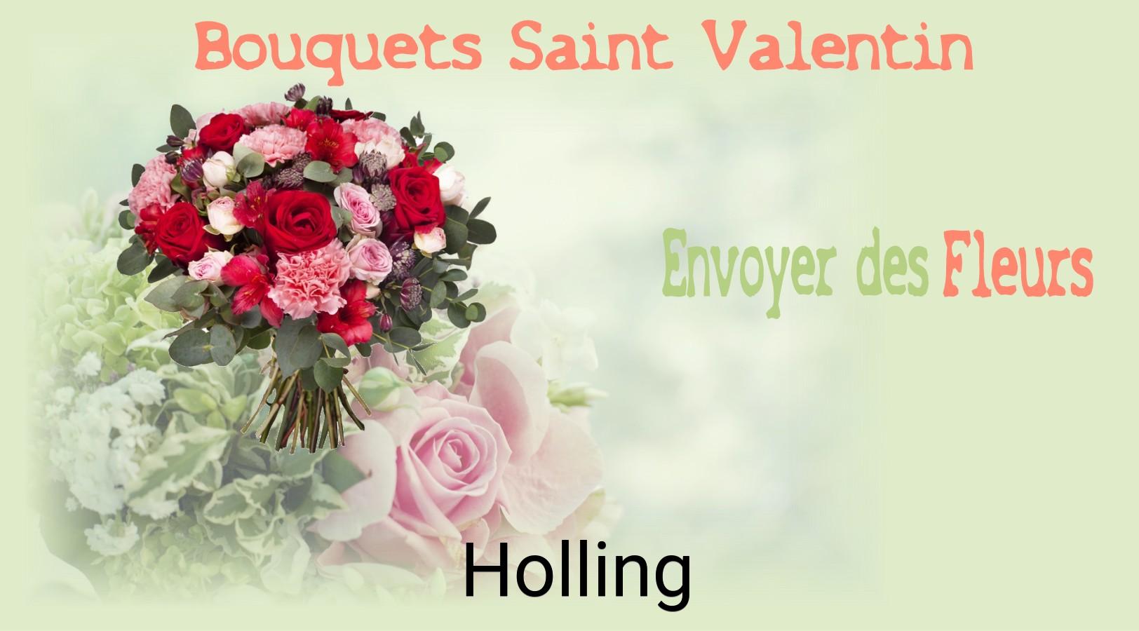 Roses de Saint-Valentin livrées à Holling