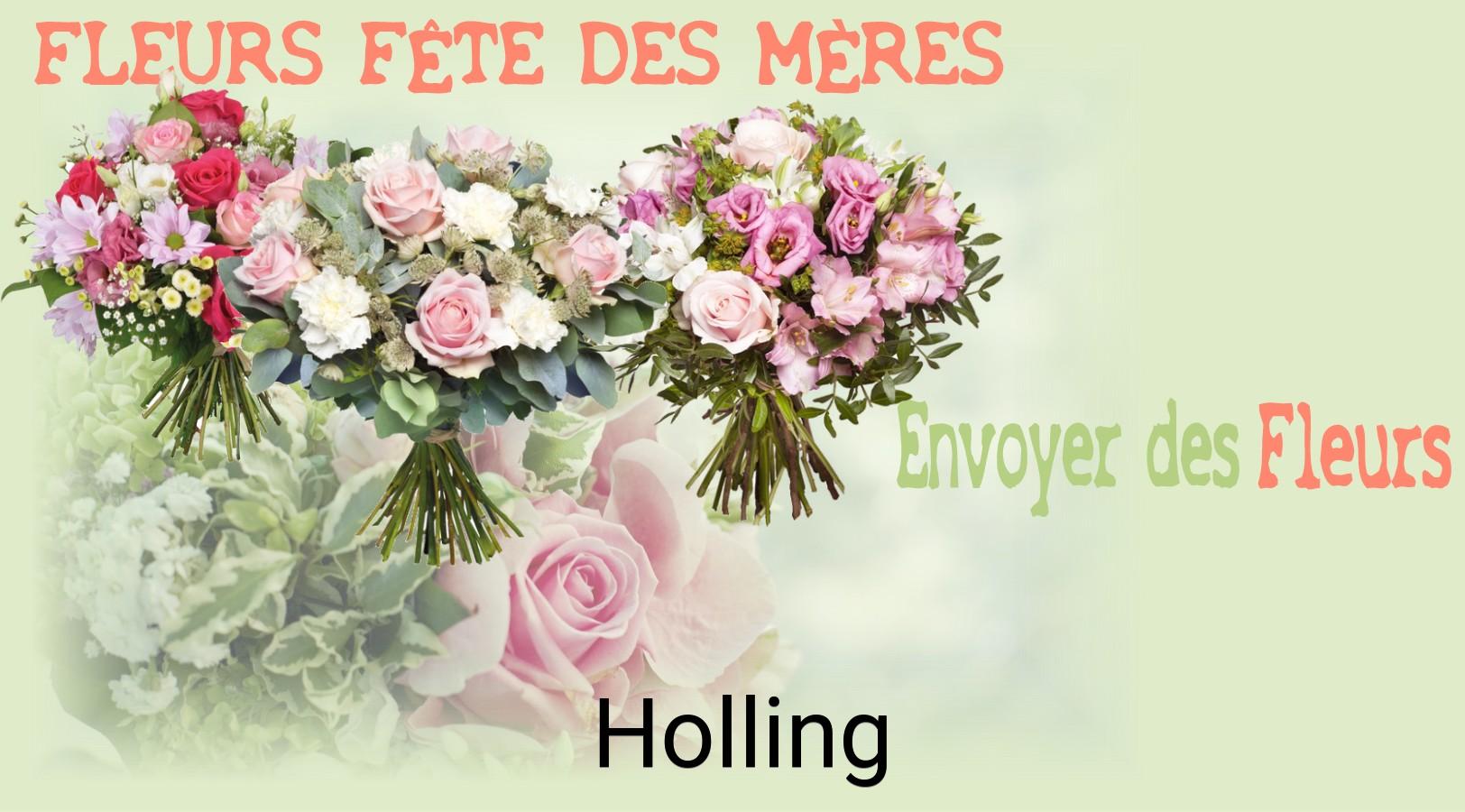 Bouquet de Fête des Mères livré à Holling